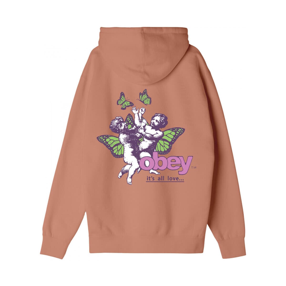 Men's Sweatshirts Obey Brown