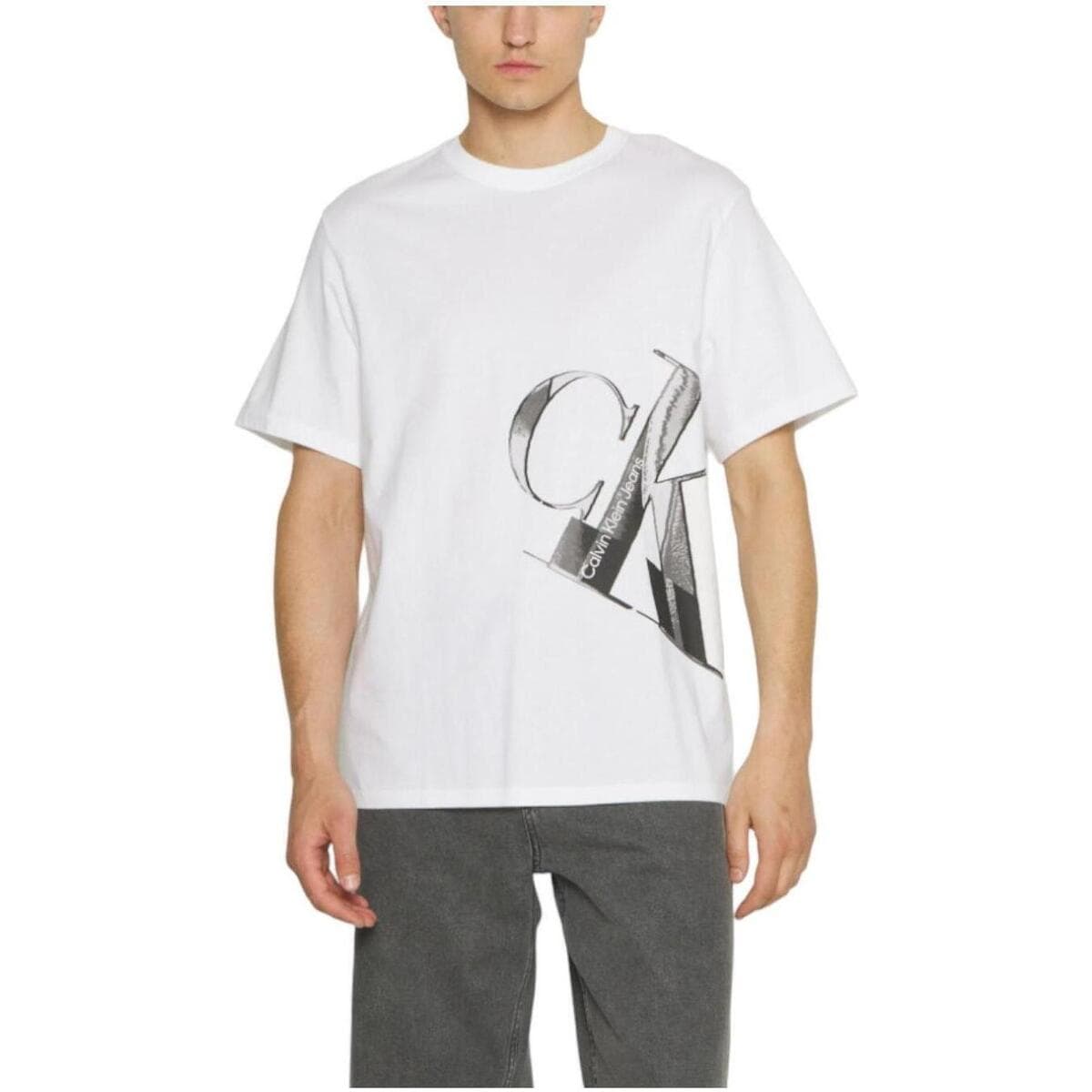Men's T-Shirts Calvin Klein White