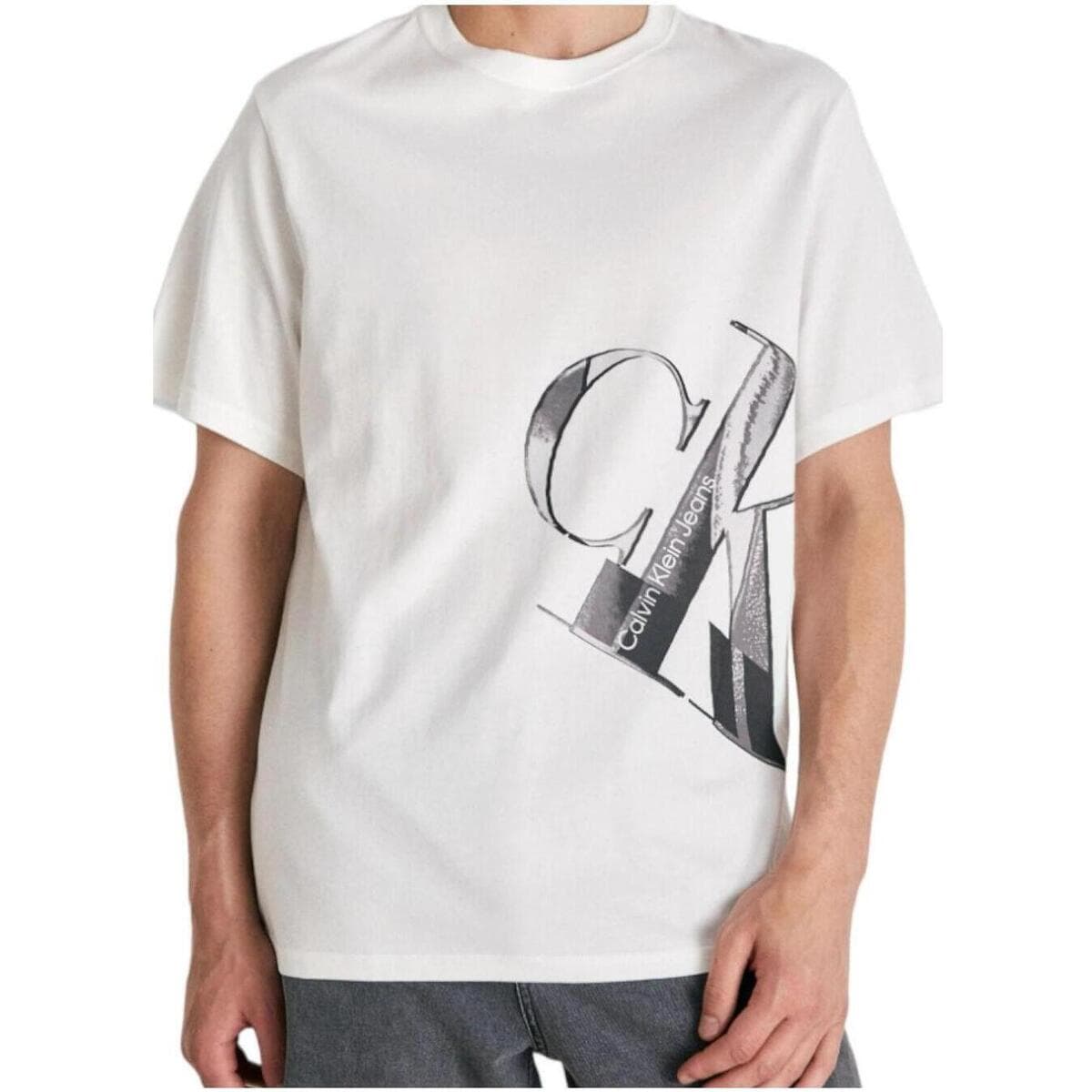 Men's T-Shirts Calvin Klein White
