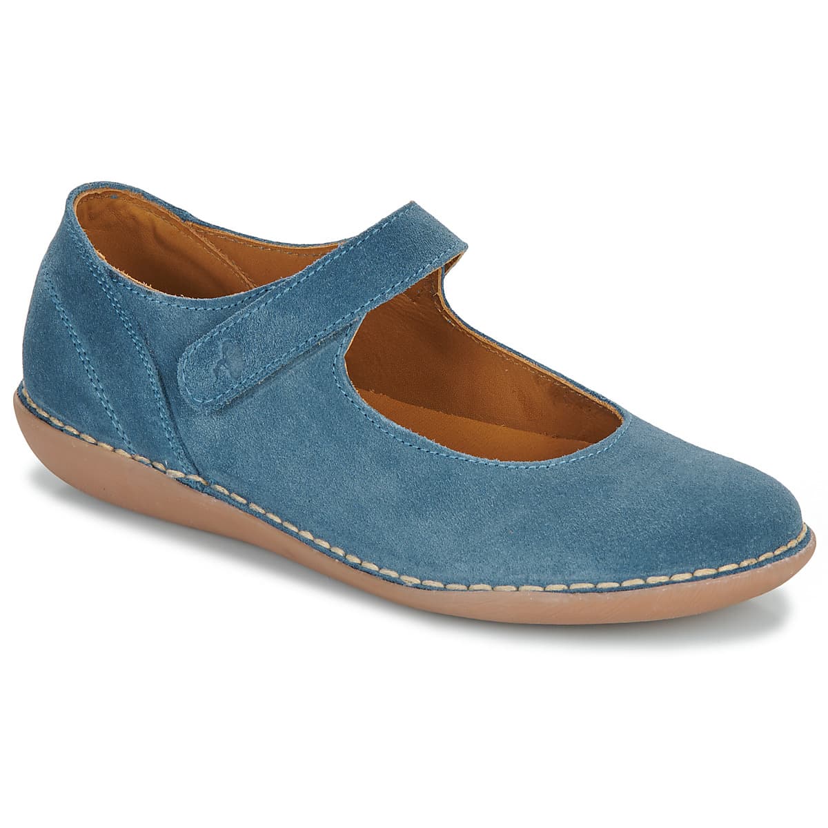 Women's Ballet Flats Dream in Green Blue