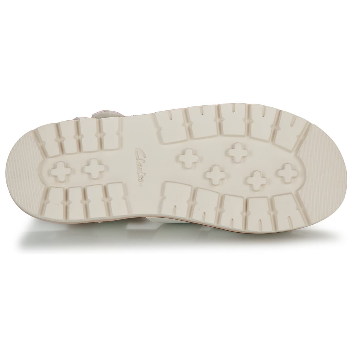 Women's Platforms Clarks White
