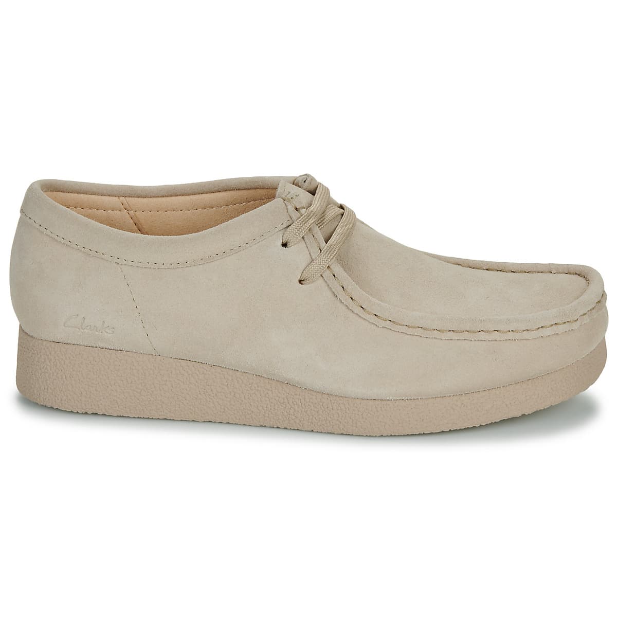 Women's Derby Shoes Clarks Beige