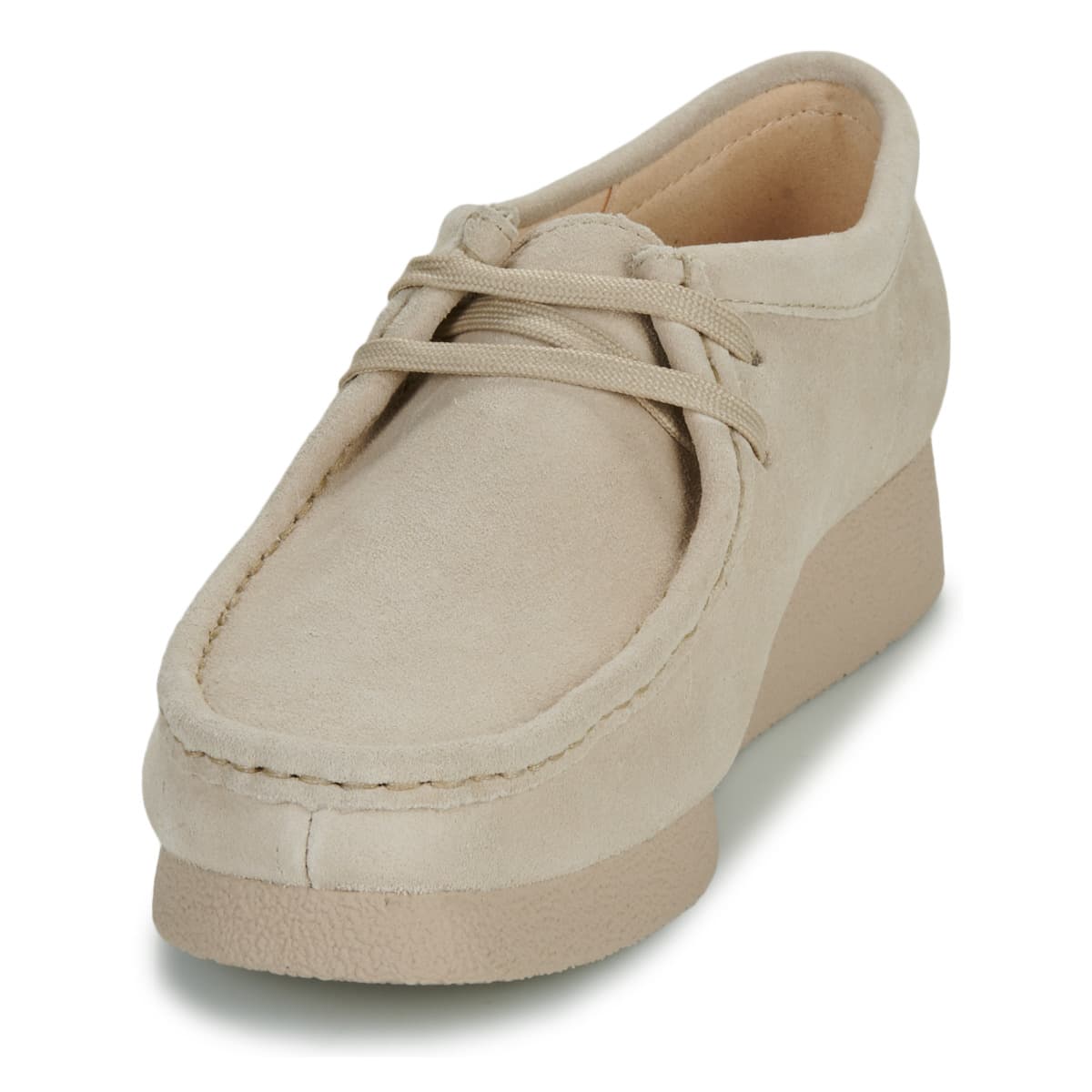 Women's Derby Shoes Clarks Beige