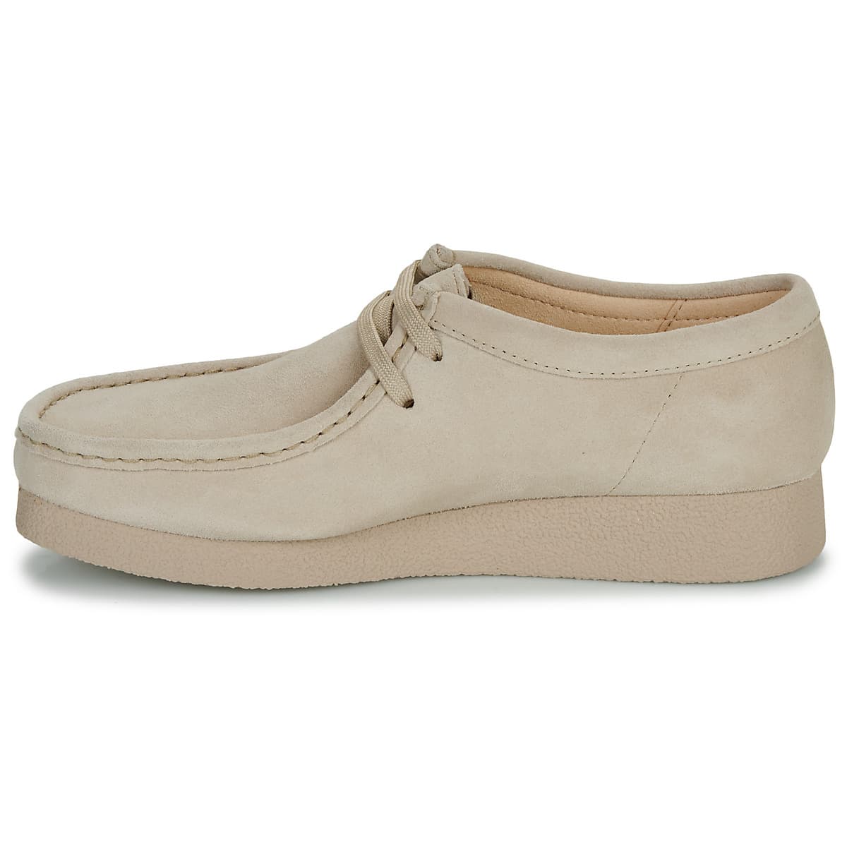 Women's Derby Shoes Clarks Beige