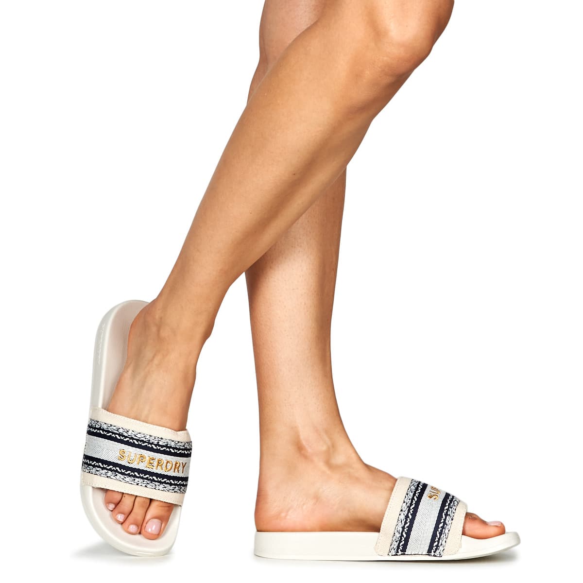 Women's Flip Flops Superdry Beige