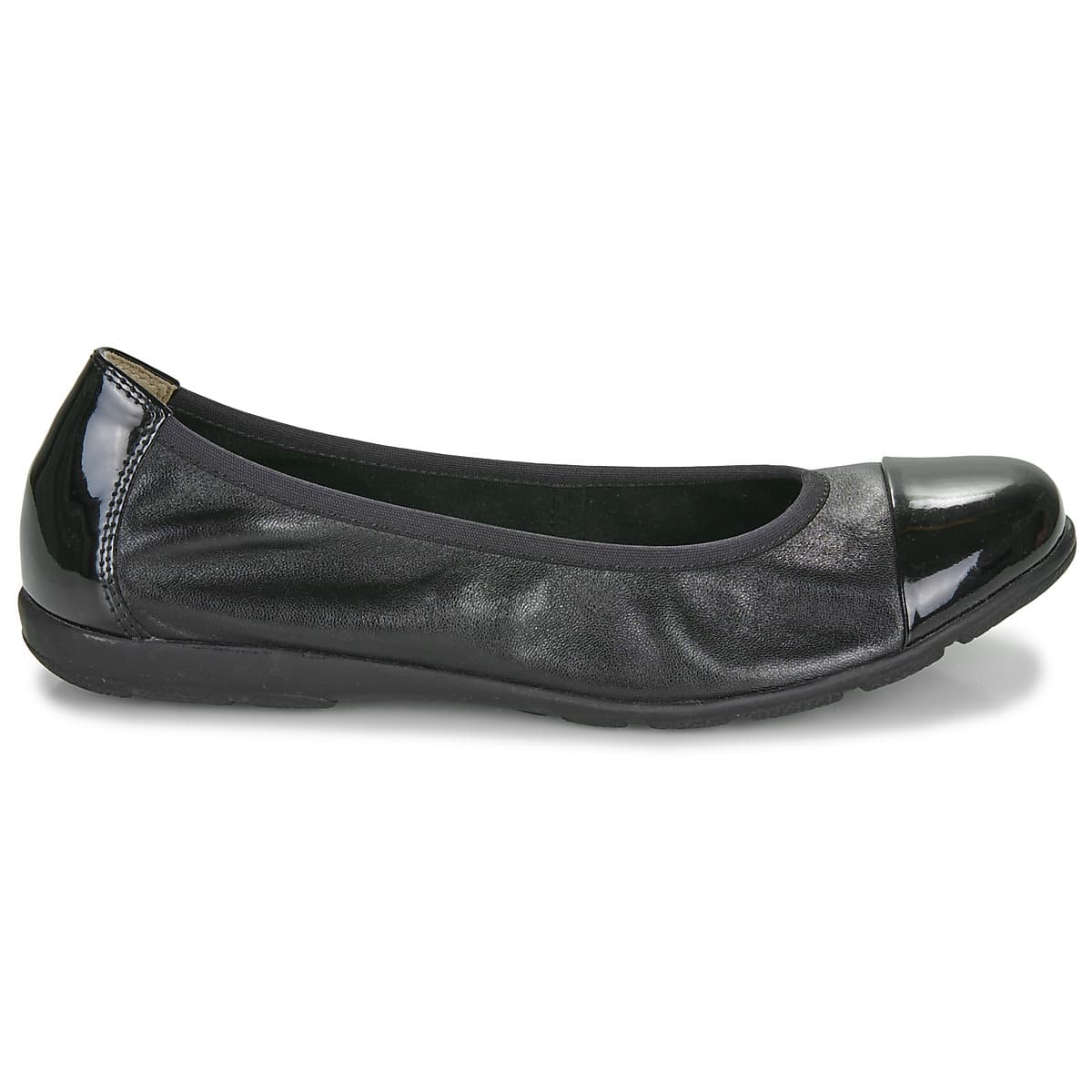 Women's Ballet Flats Caprice Black