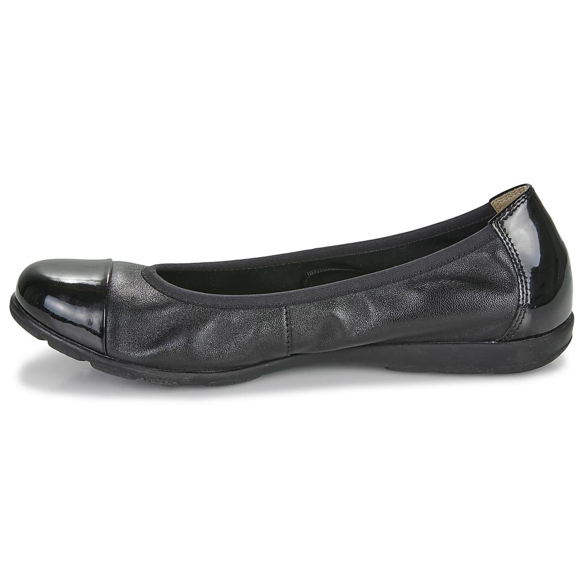Women's Ballet Flats Caprice Black