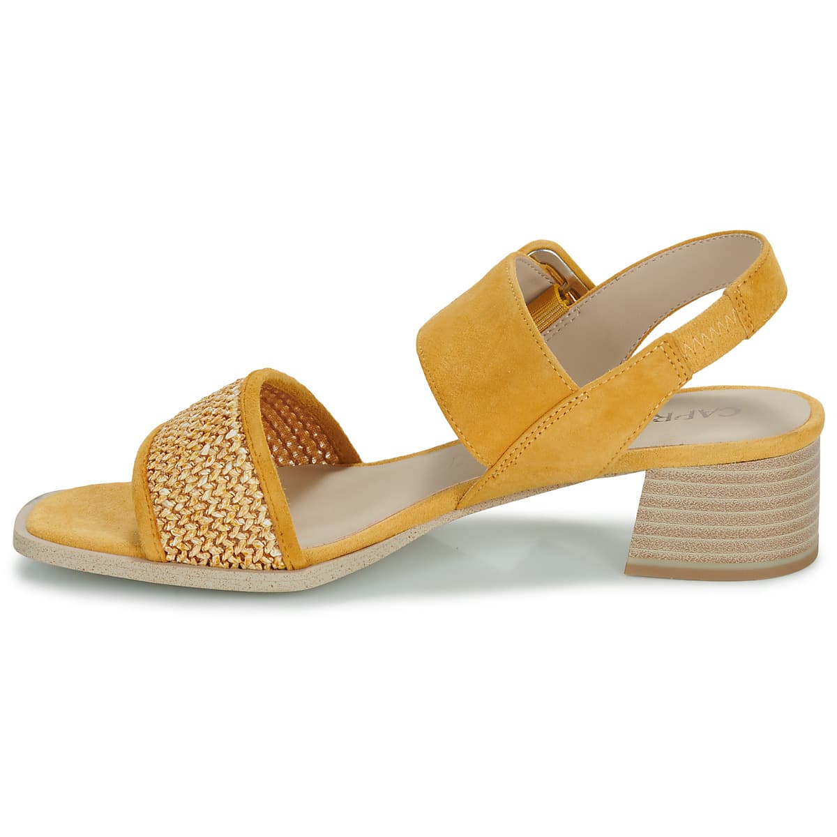 Women's Pumps Caprice Yellow