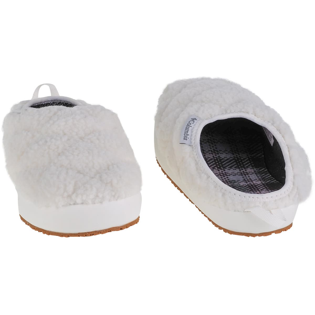 Women's House Slippers Columbia White