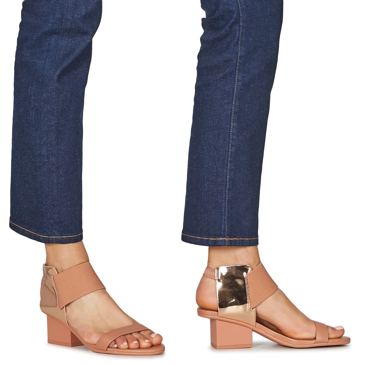 Women's Pumps United nude Brown