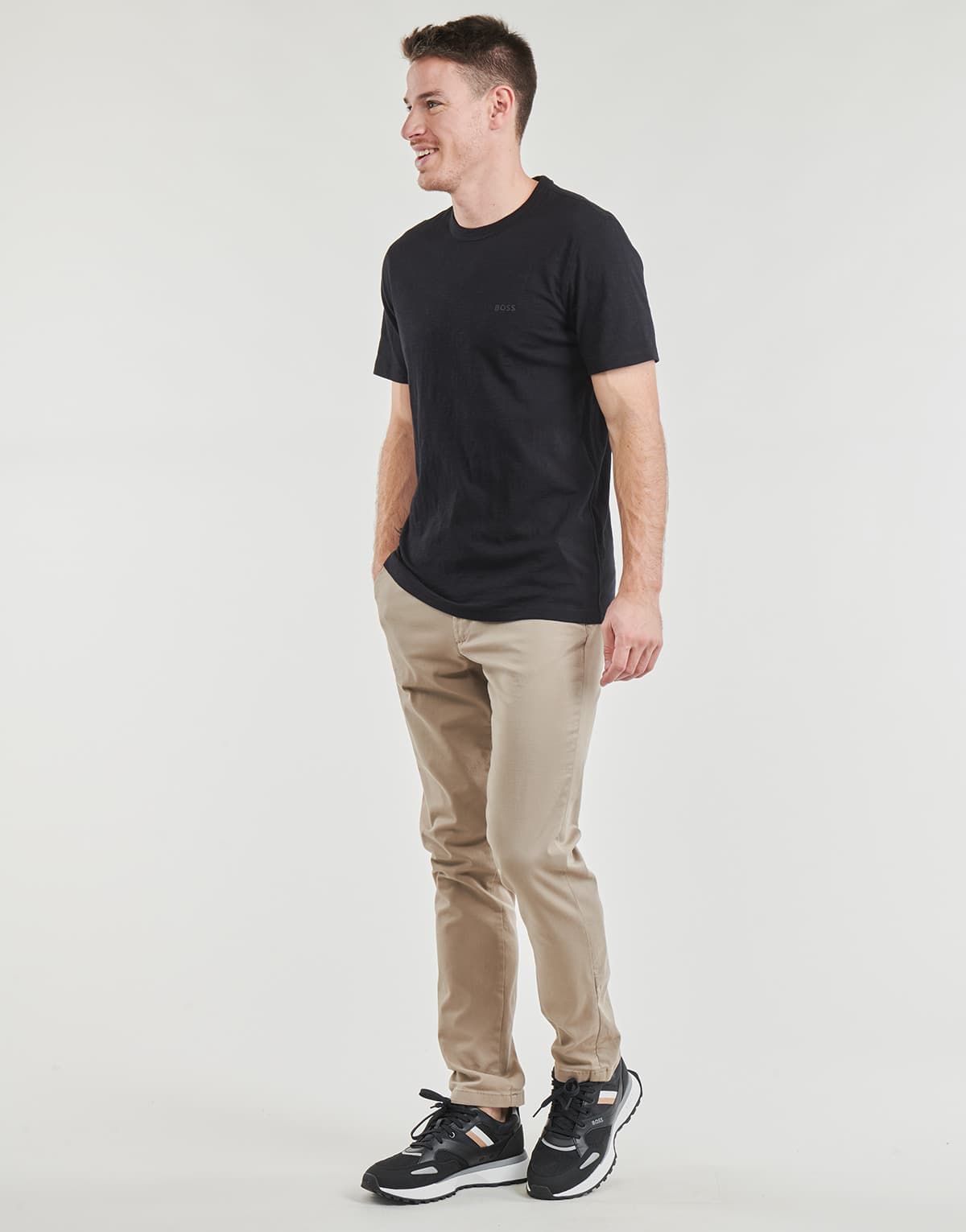 Men's T-Shirts BOSS Black