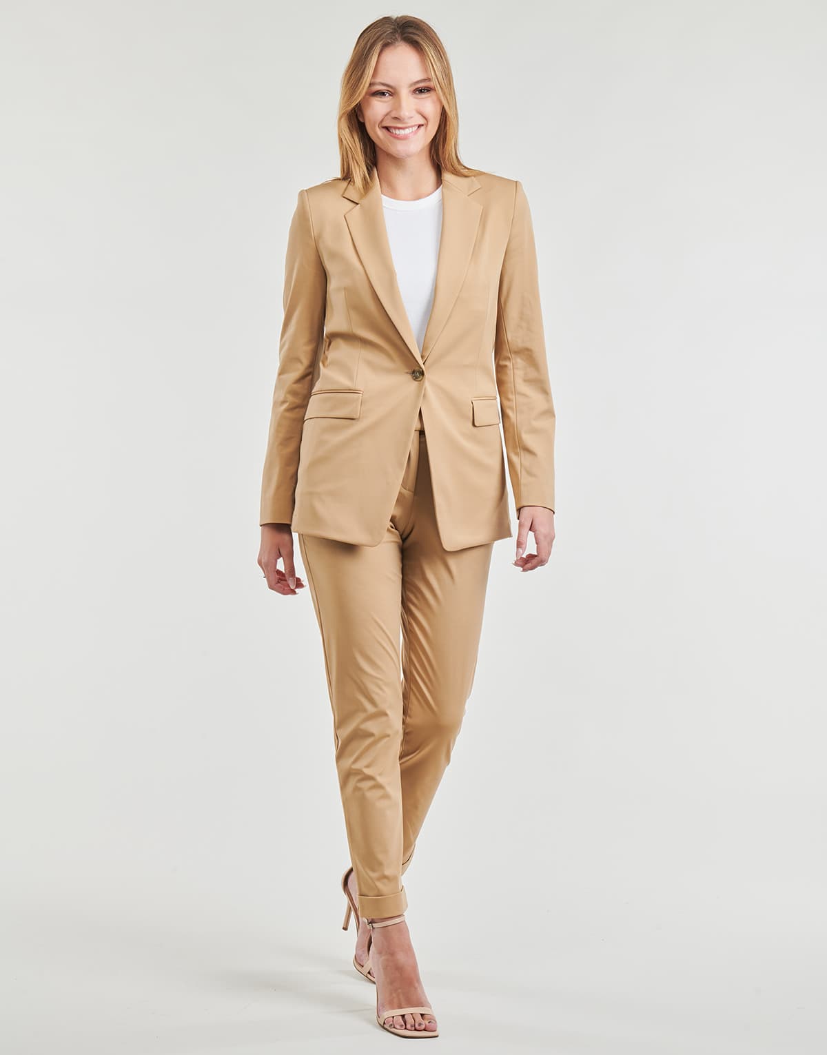 Women's Pants BOSS Beige