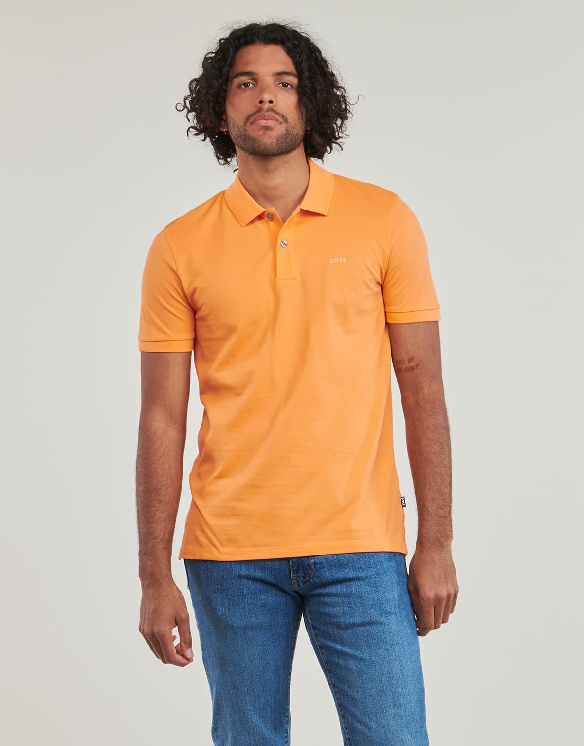 Men's Polo Shirts BOSS Orange