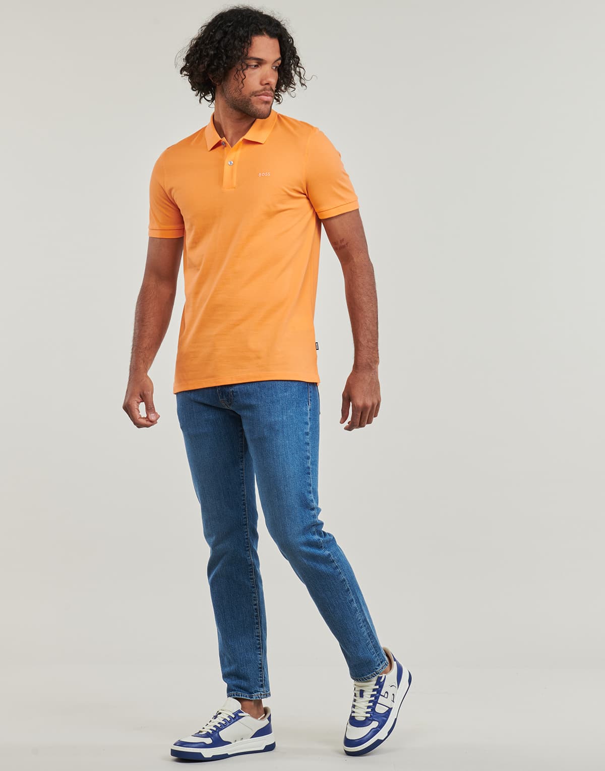 Men's Polo Shirts BOSS Orange