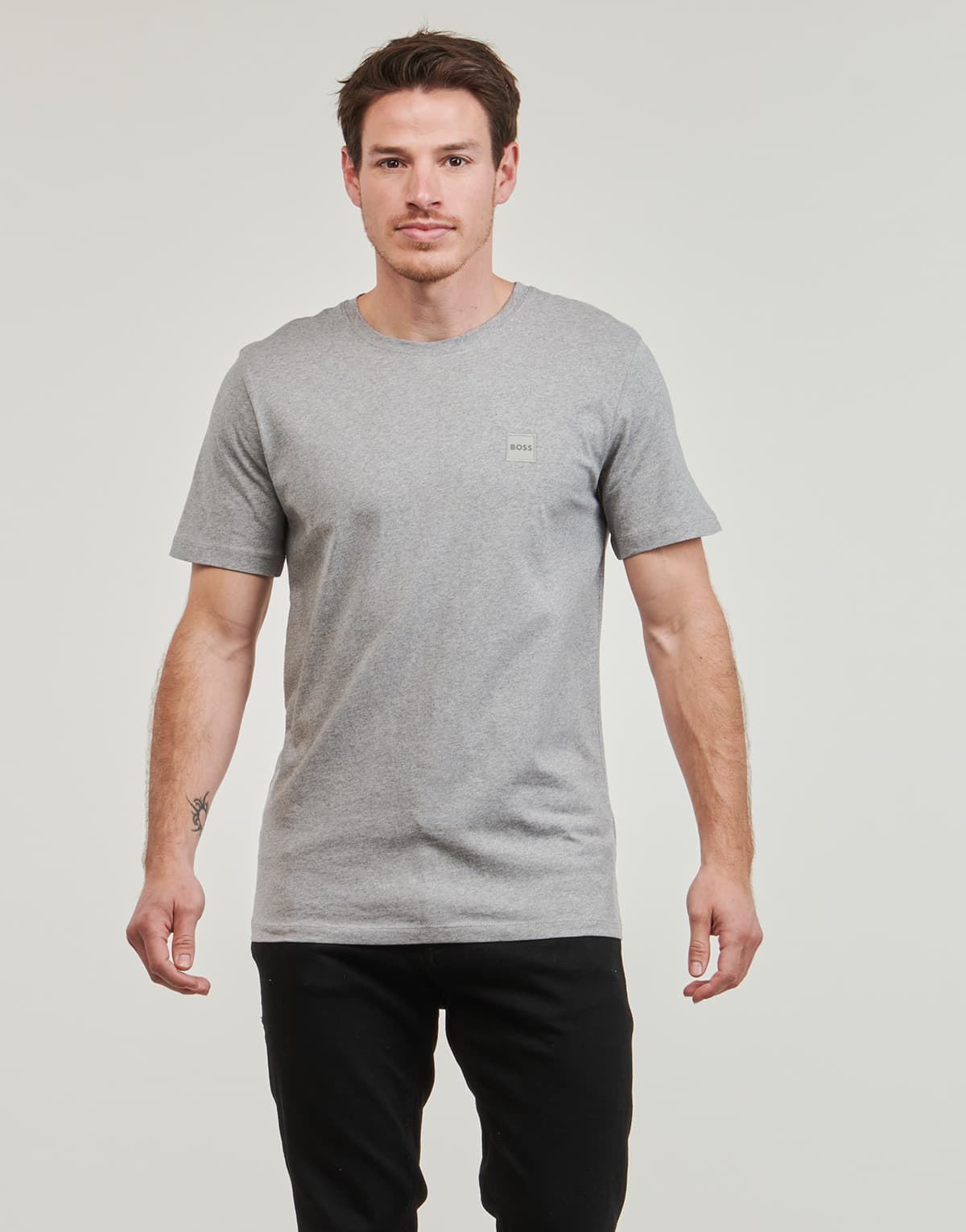 Men's T-Shirts BOSS Gray