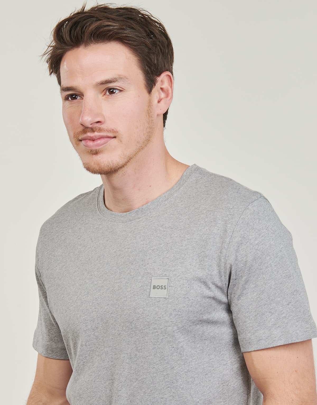 Men's T-Shirts BOSS Gray
