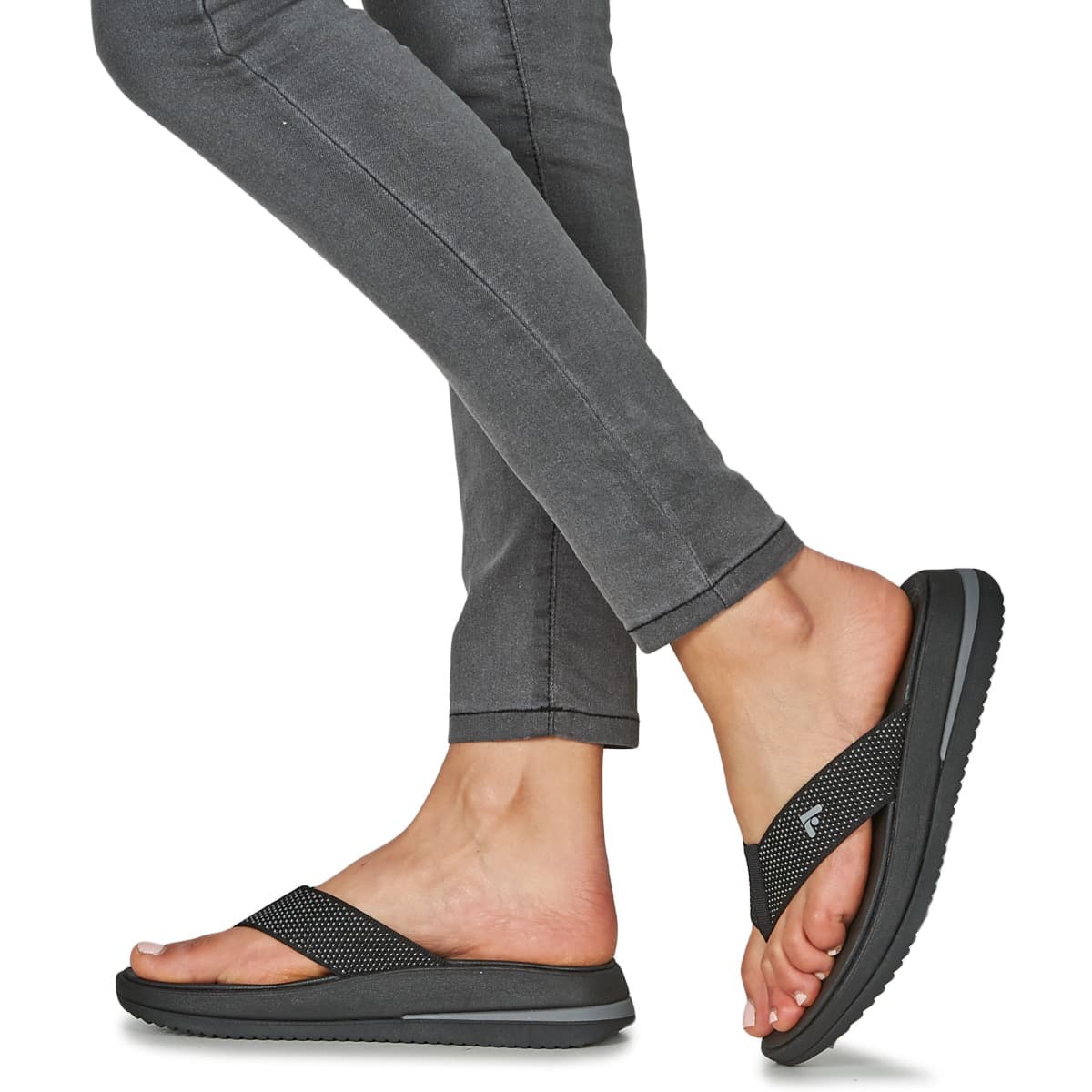 Women's Flip Flops FitFlop Black
