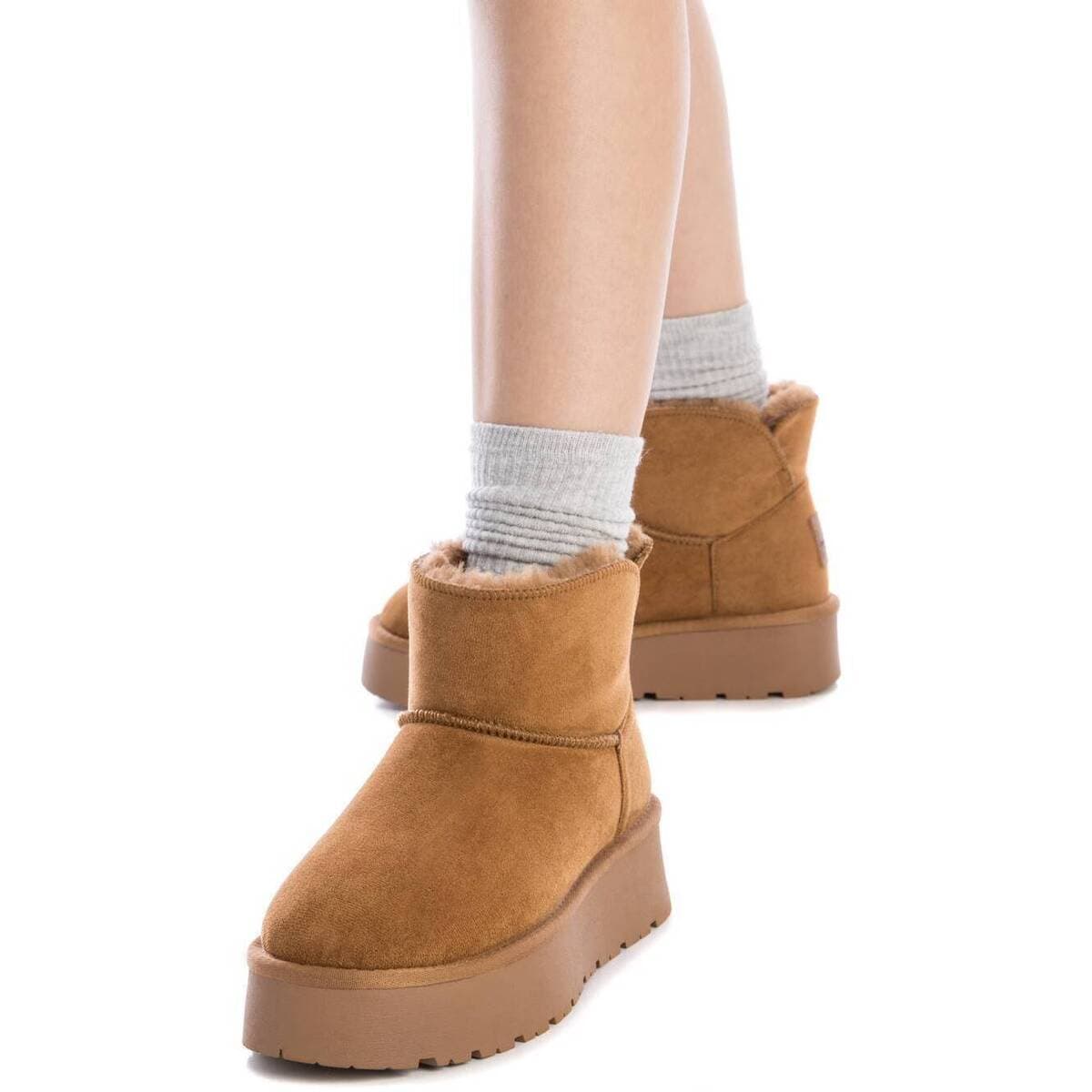 Women's Ankle Boots Xti Brown