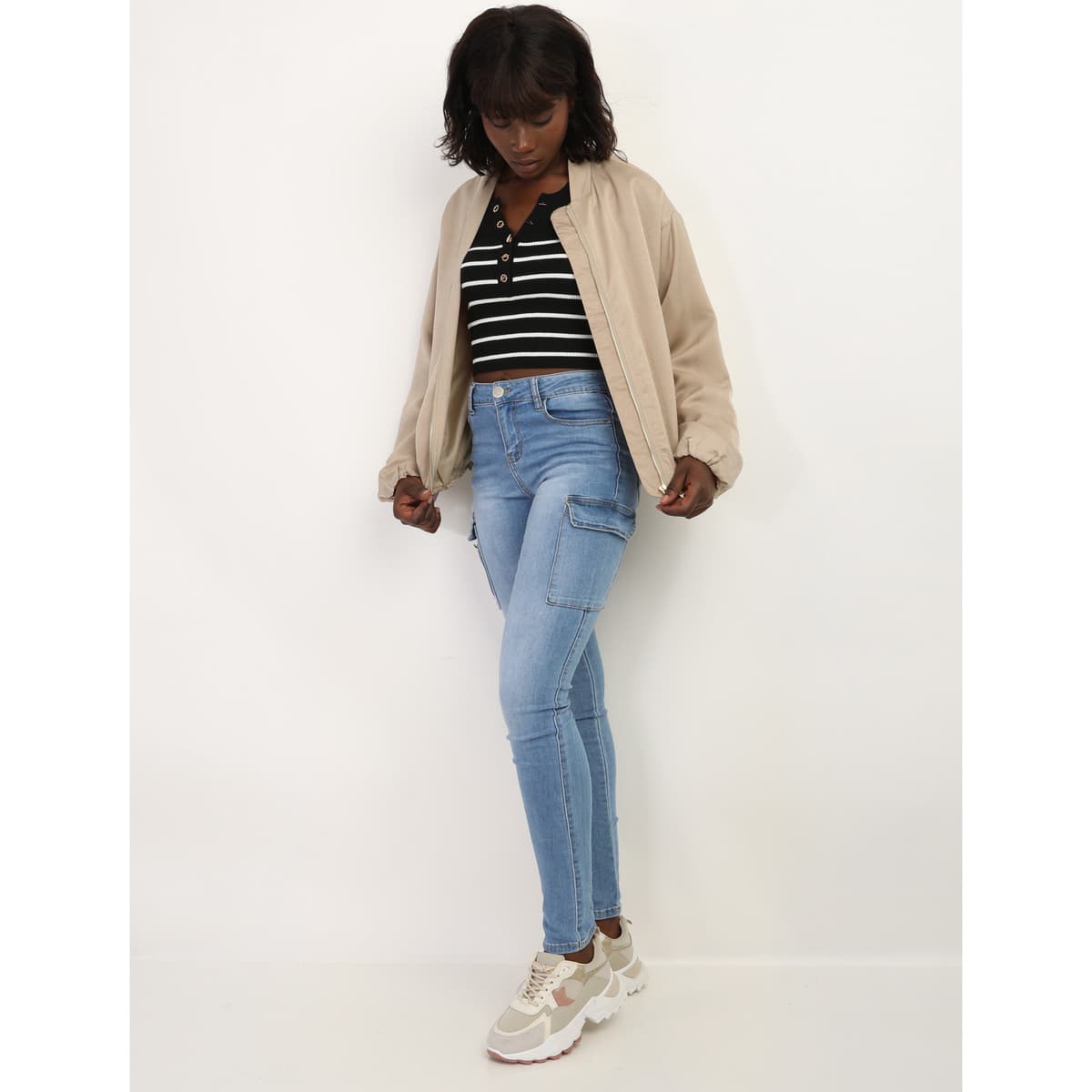 Women's Blazers La Modeuse Beige