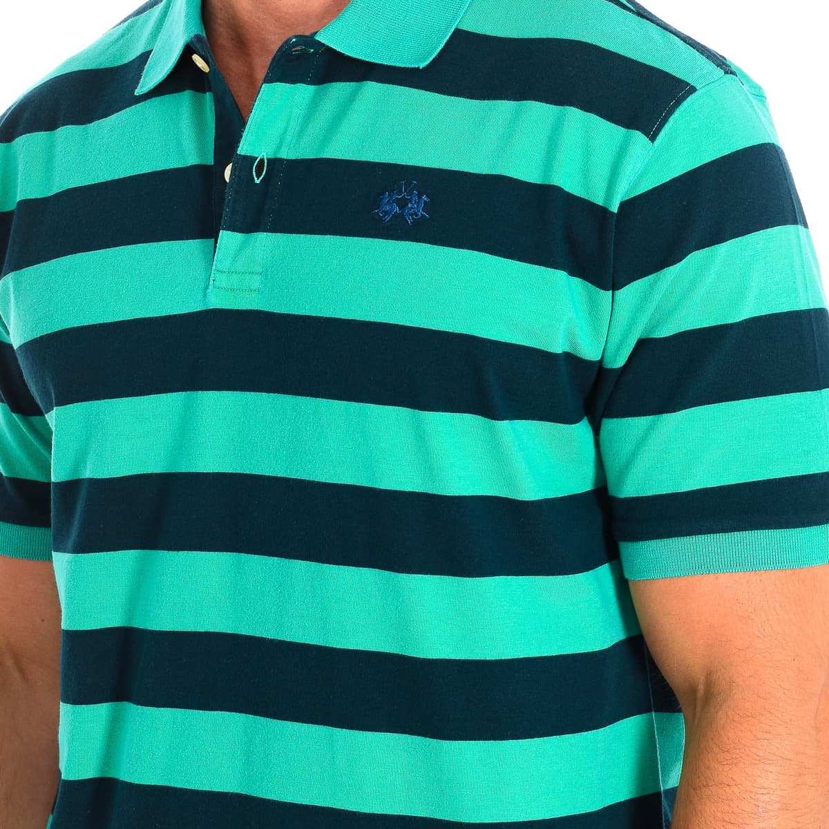 Men's Polo Shirts La Martina Green