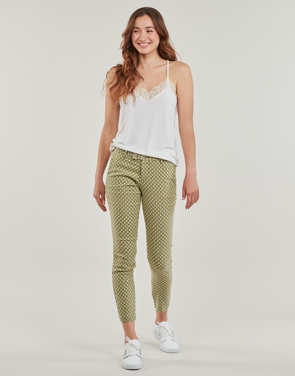 Women's Pants Freeman T.Porter Khaki