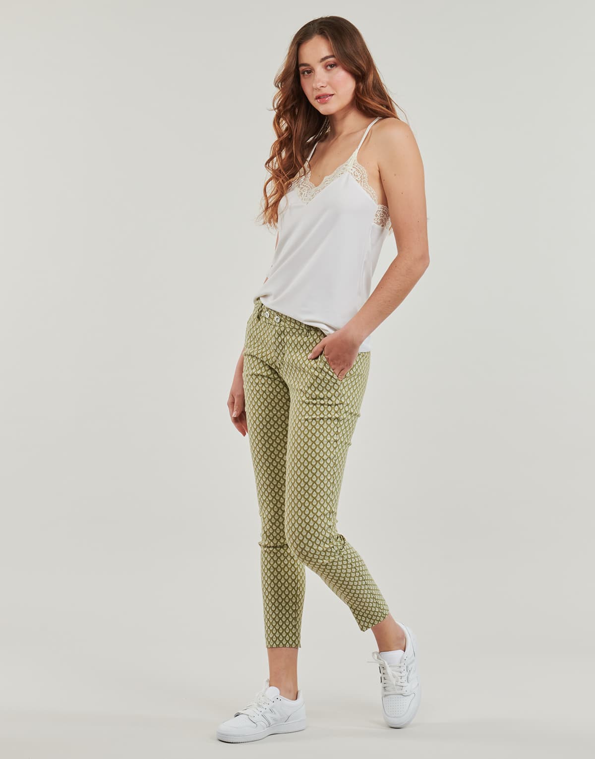 Women's Pants Freeman T.Porter Khaki