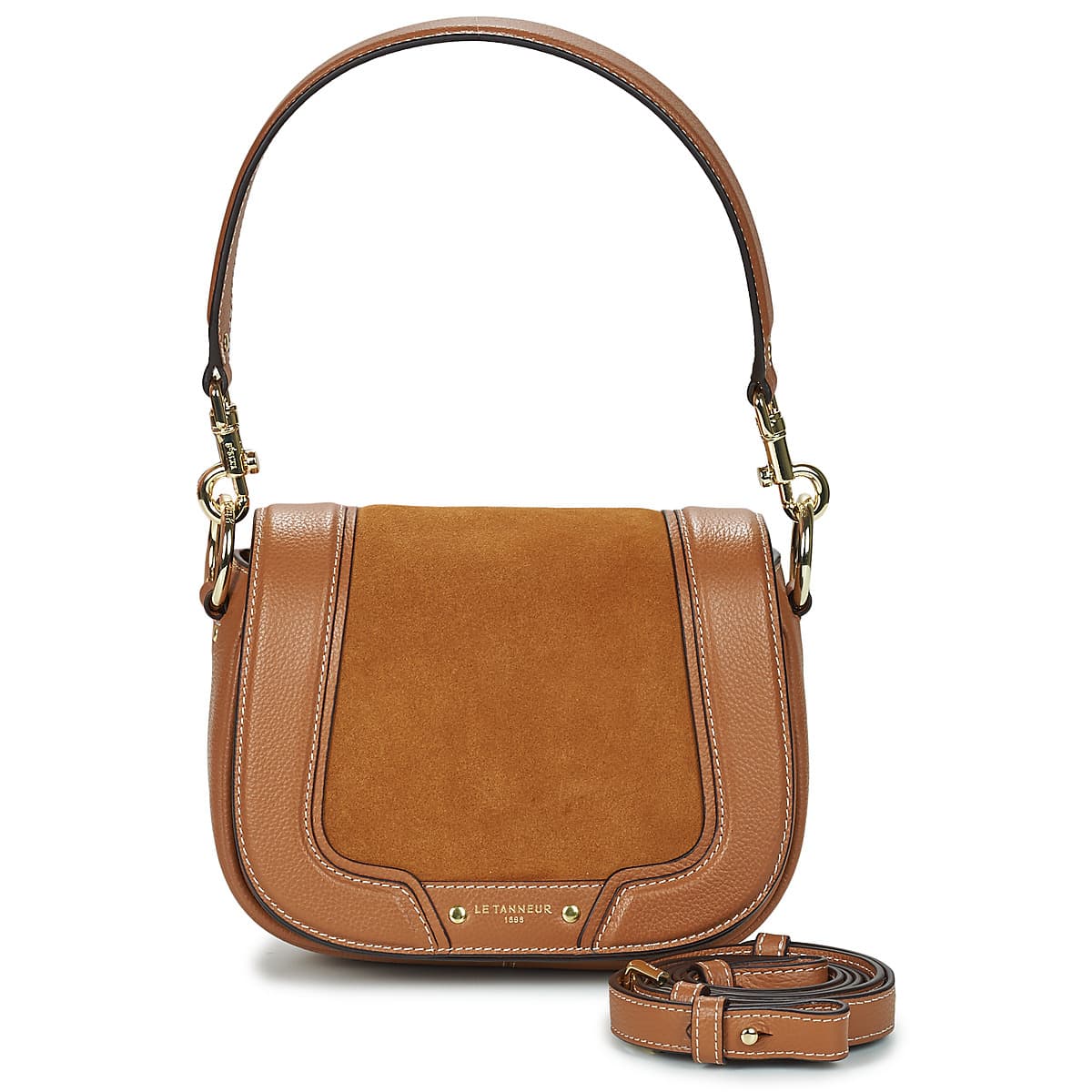 Women's Shoulder Bags Le Tanneur Brown