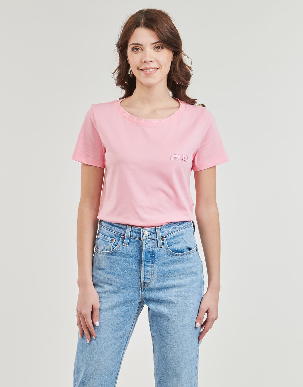 Women's T-Shirts Liu Jo Pink