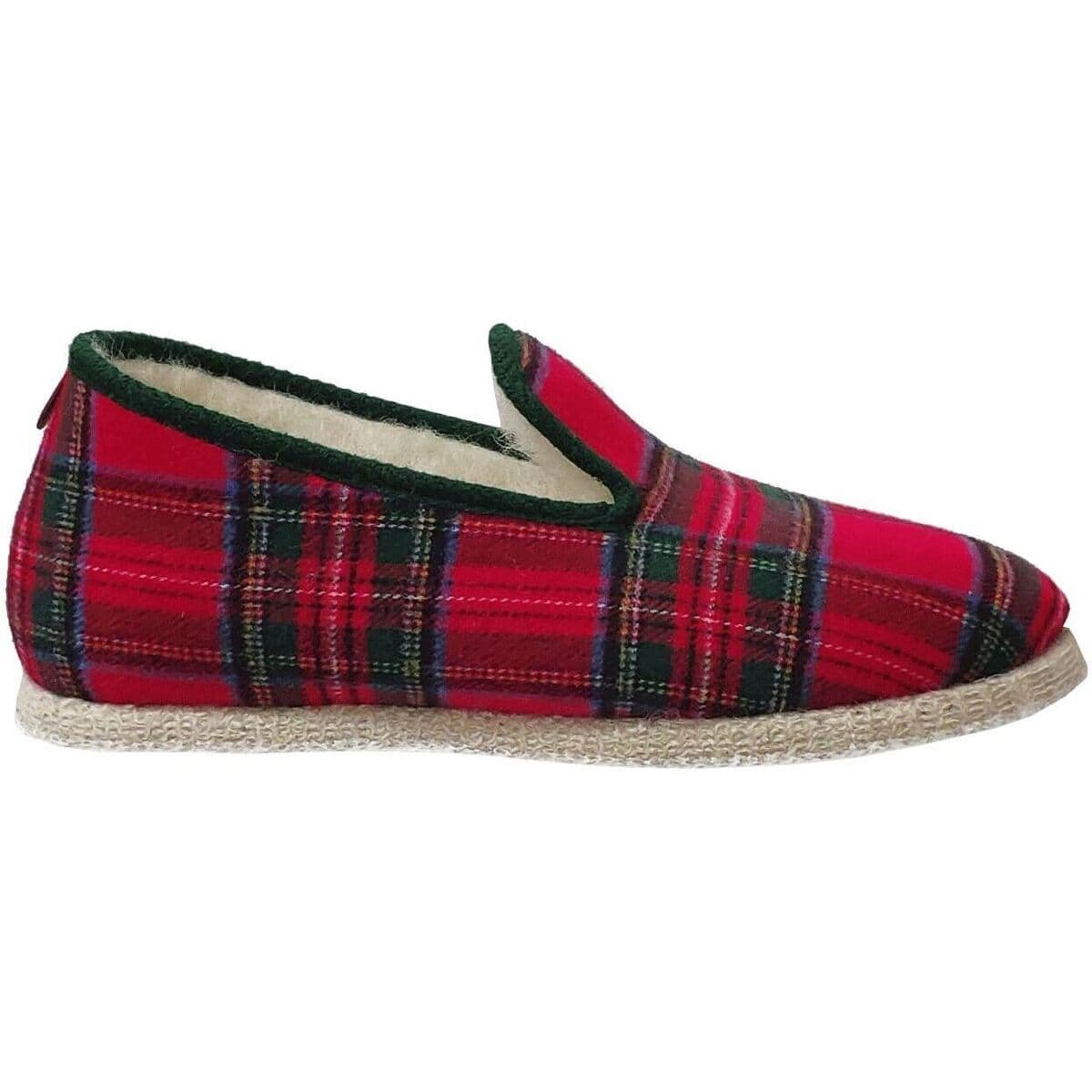 Men's House Slippers Chausse Mouton Red