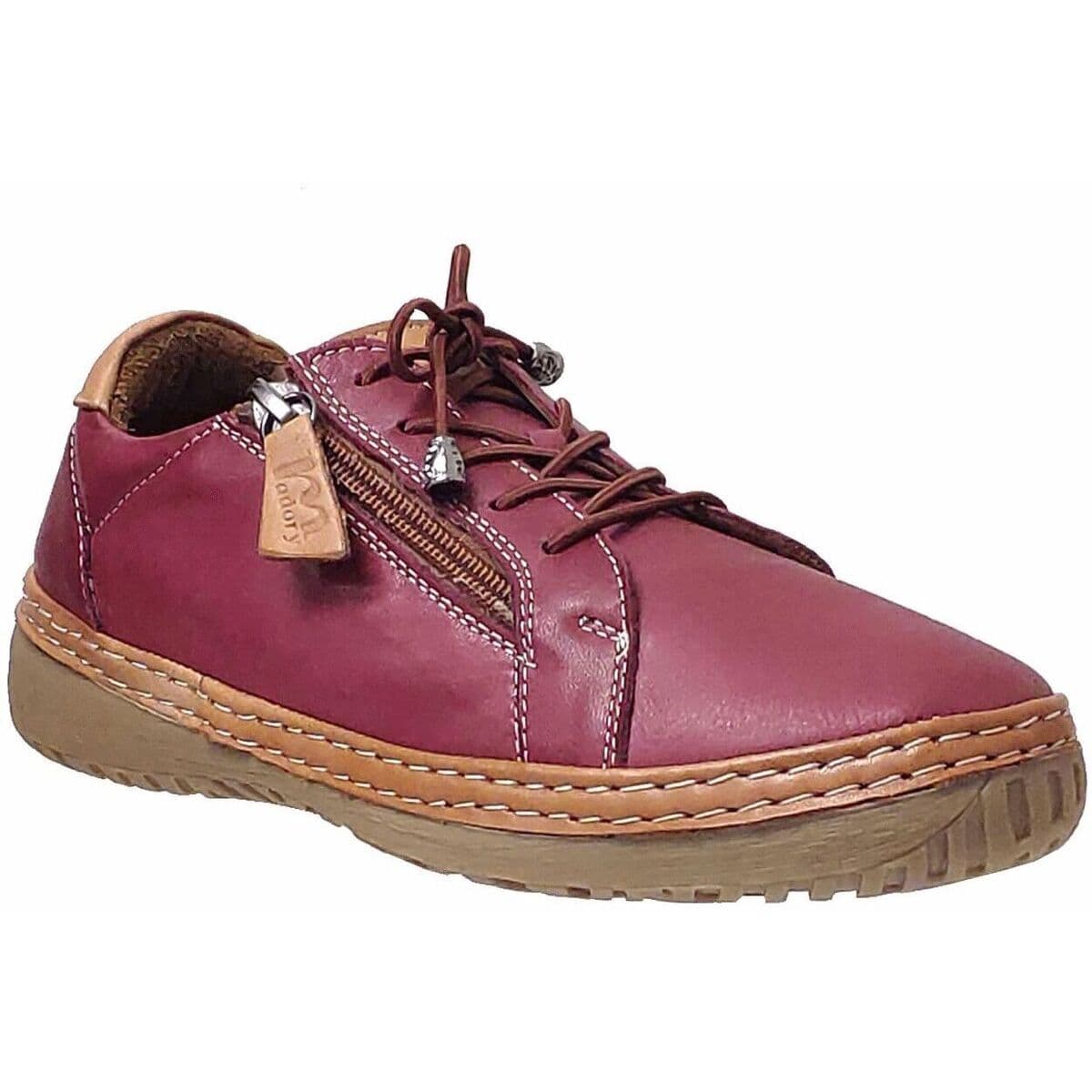 Women's Derby Shoes Madory Red