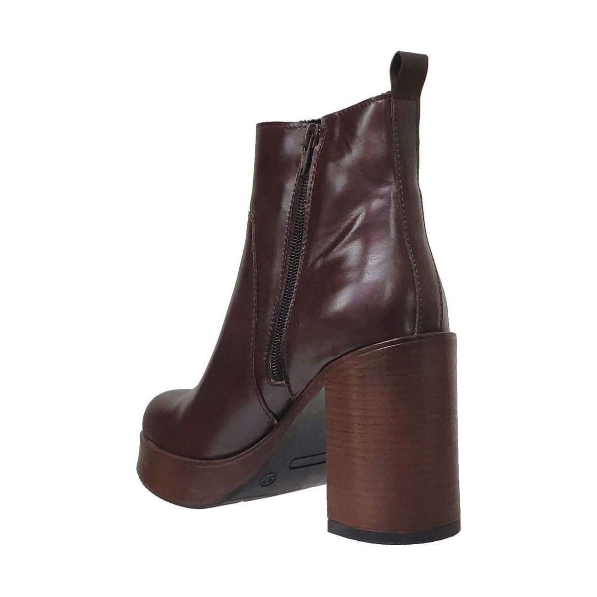 Women's Ankle Boots Elue par nous Brown