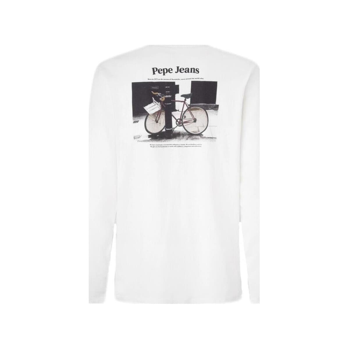Men's T-Shirts Pepe Jeans White