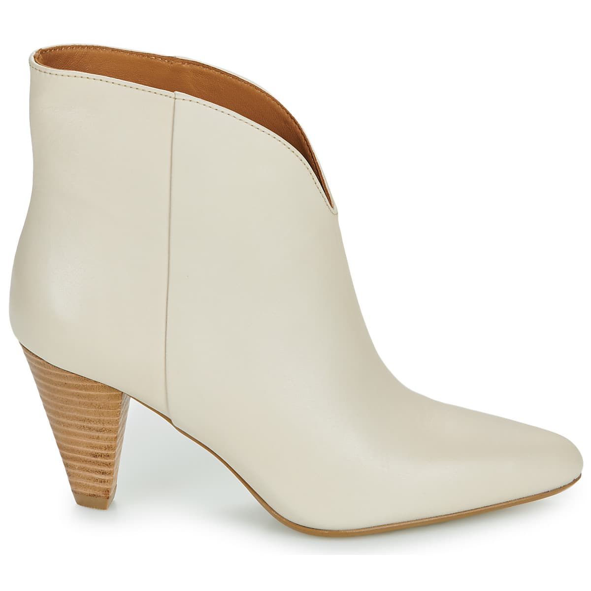 Women's Ankle Boots Bronx White