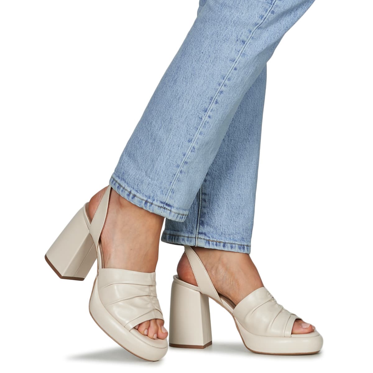 Women's Pumps Bronx White