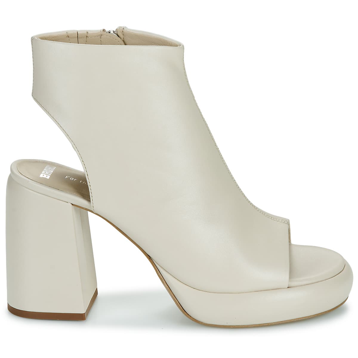 Women's Ankle Boots Bronx White