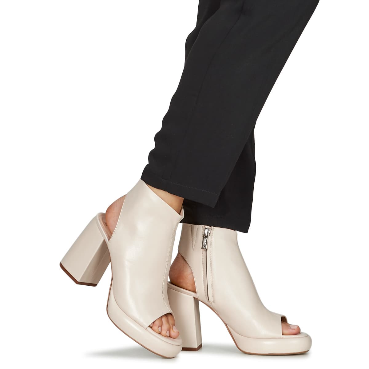 Women's Ankle Boots Bronx White