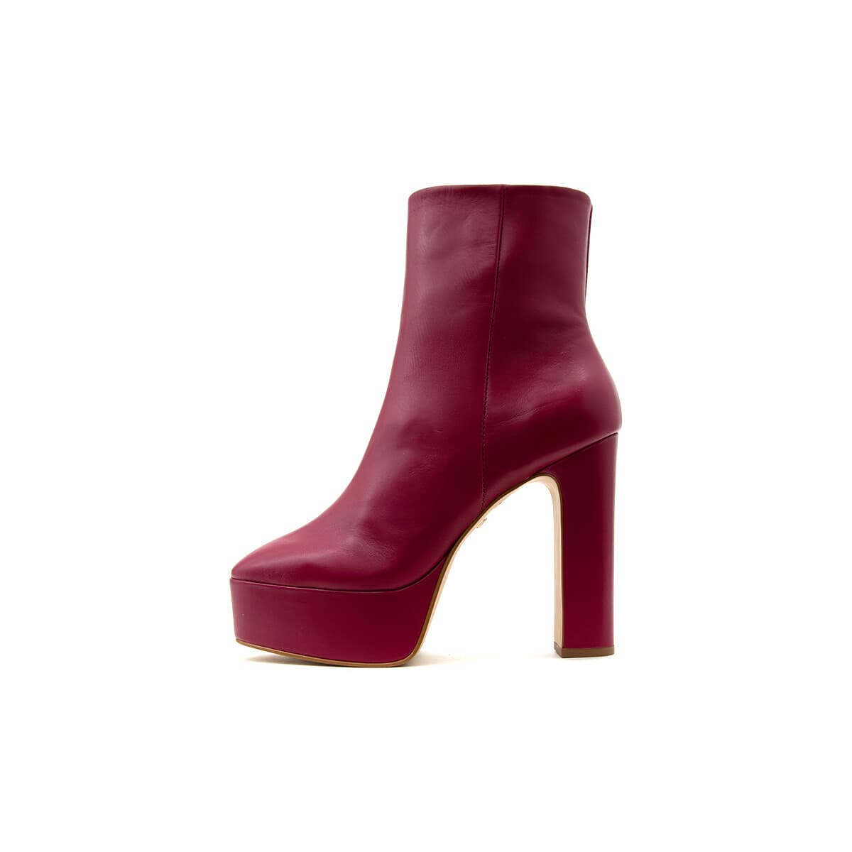 Μποτάκια/Low boots Carrano E58870 LEATHER HIGH HEEL PLATFORM ANKLE BOOTS WOMEN