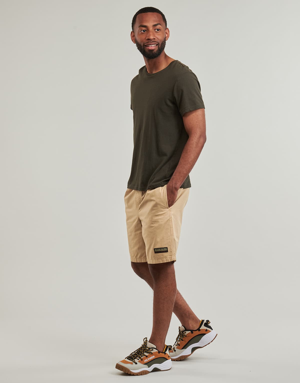Men's Shorts Napapijri Beige