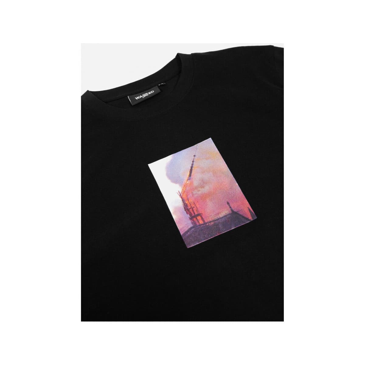 Men's T-Shirts Wasted Black