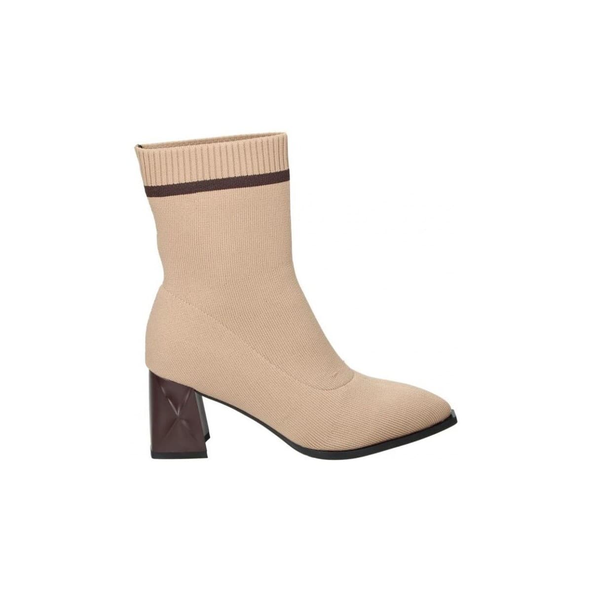 Women's Ankle Boots Rock Away Beige