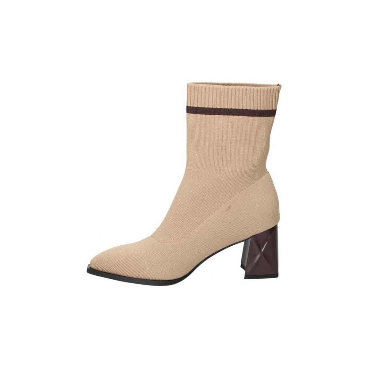 Women's Ankle Boots Rock Away Beige