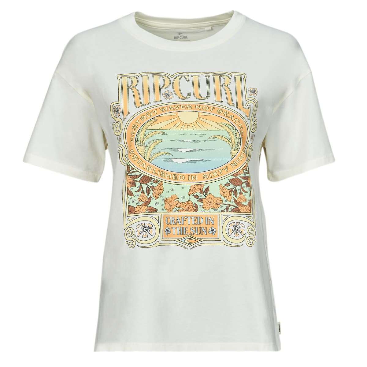 Women's T-Shirts Rip Curl White