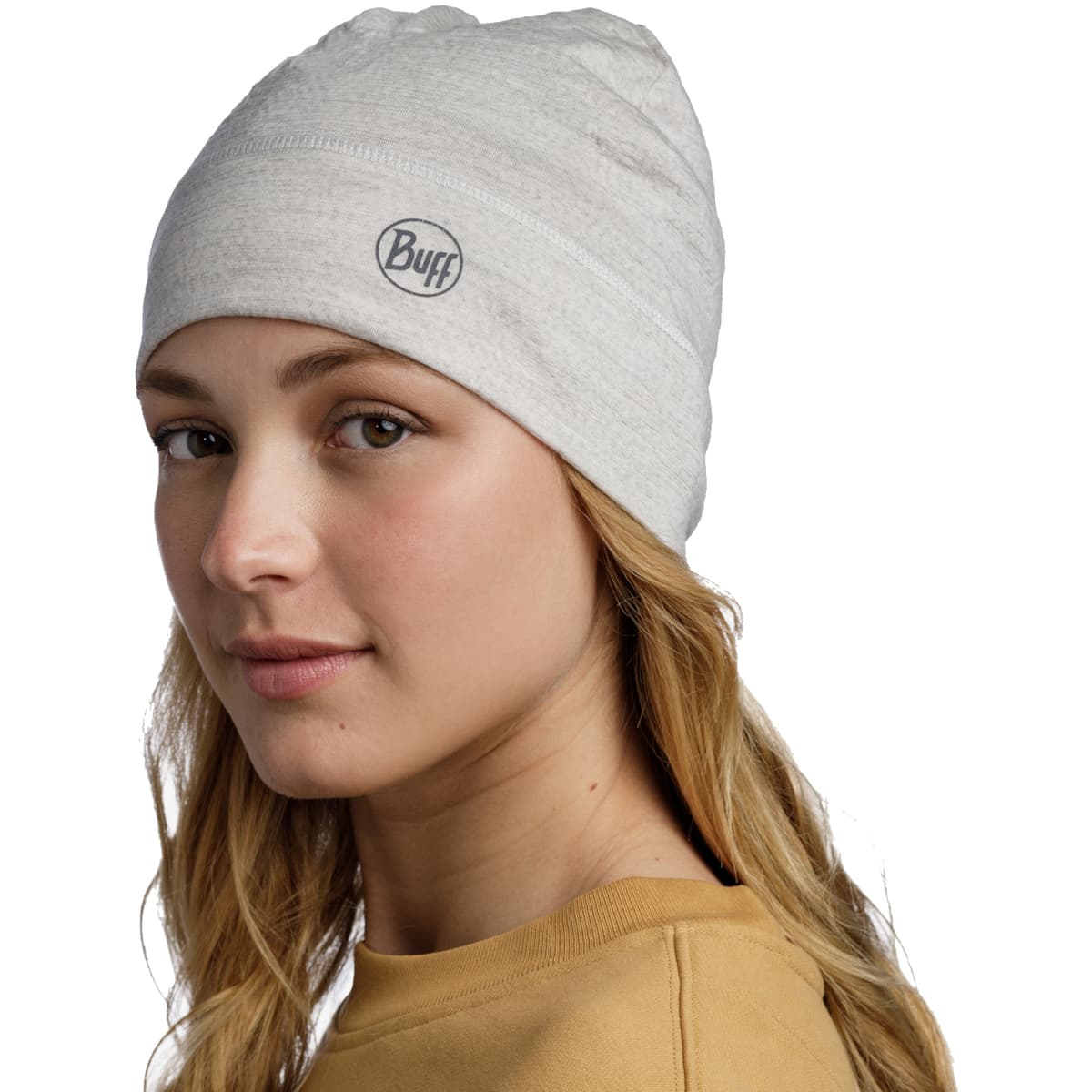 Women's Beanies Buff White