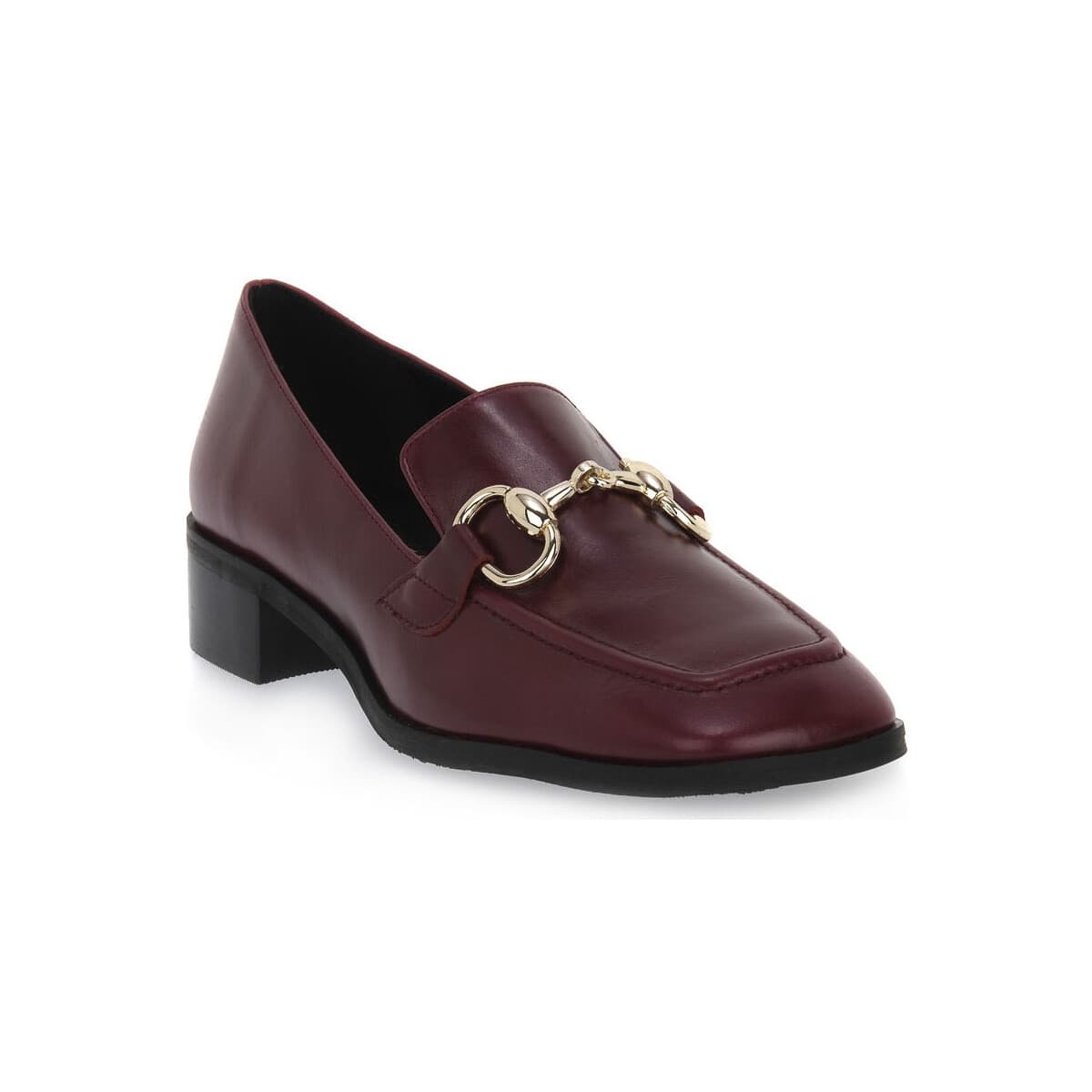 Μοκασσίνια S.piero BORDEAUX FLAT RUBBER