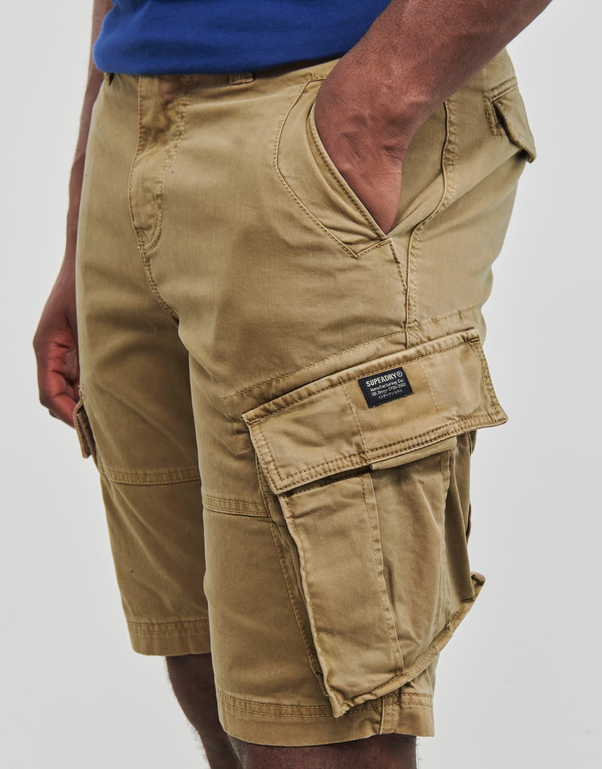 Men's Shorts Superdry Beige