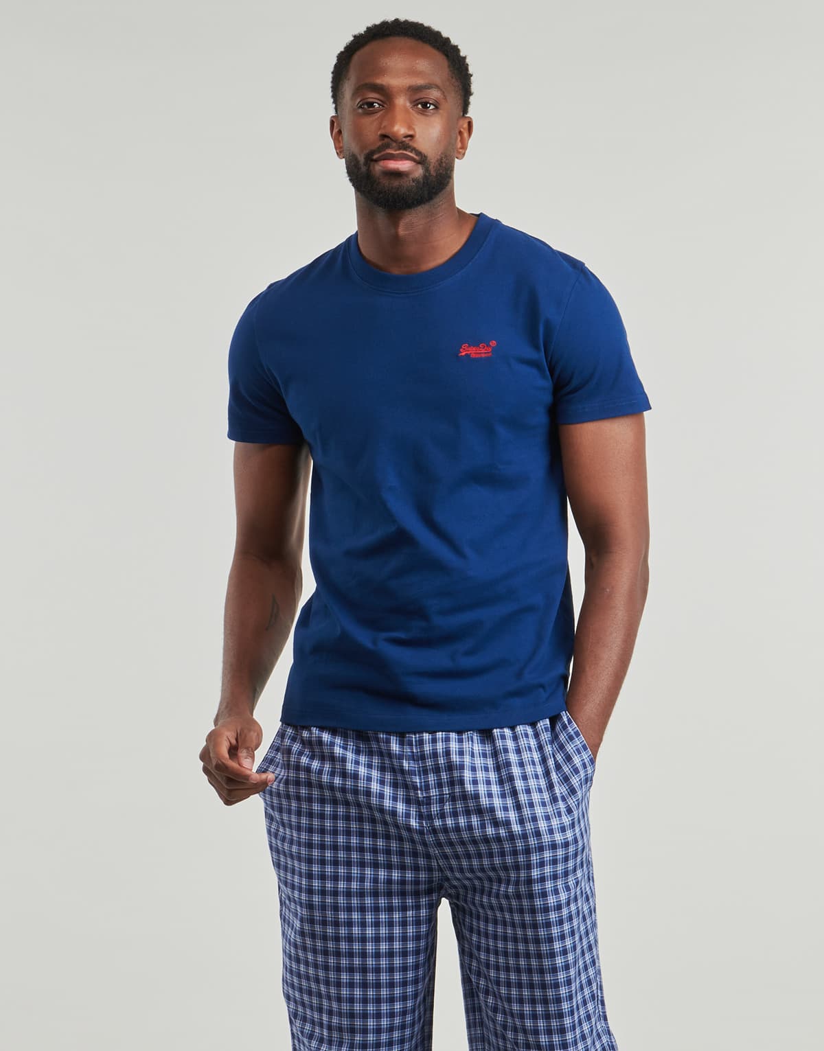 Men's T-Shirts Superdry Blue