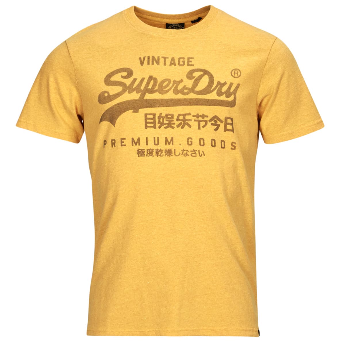 Men's T-Shirts Superdry Yellow