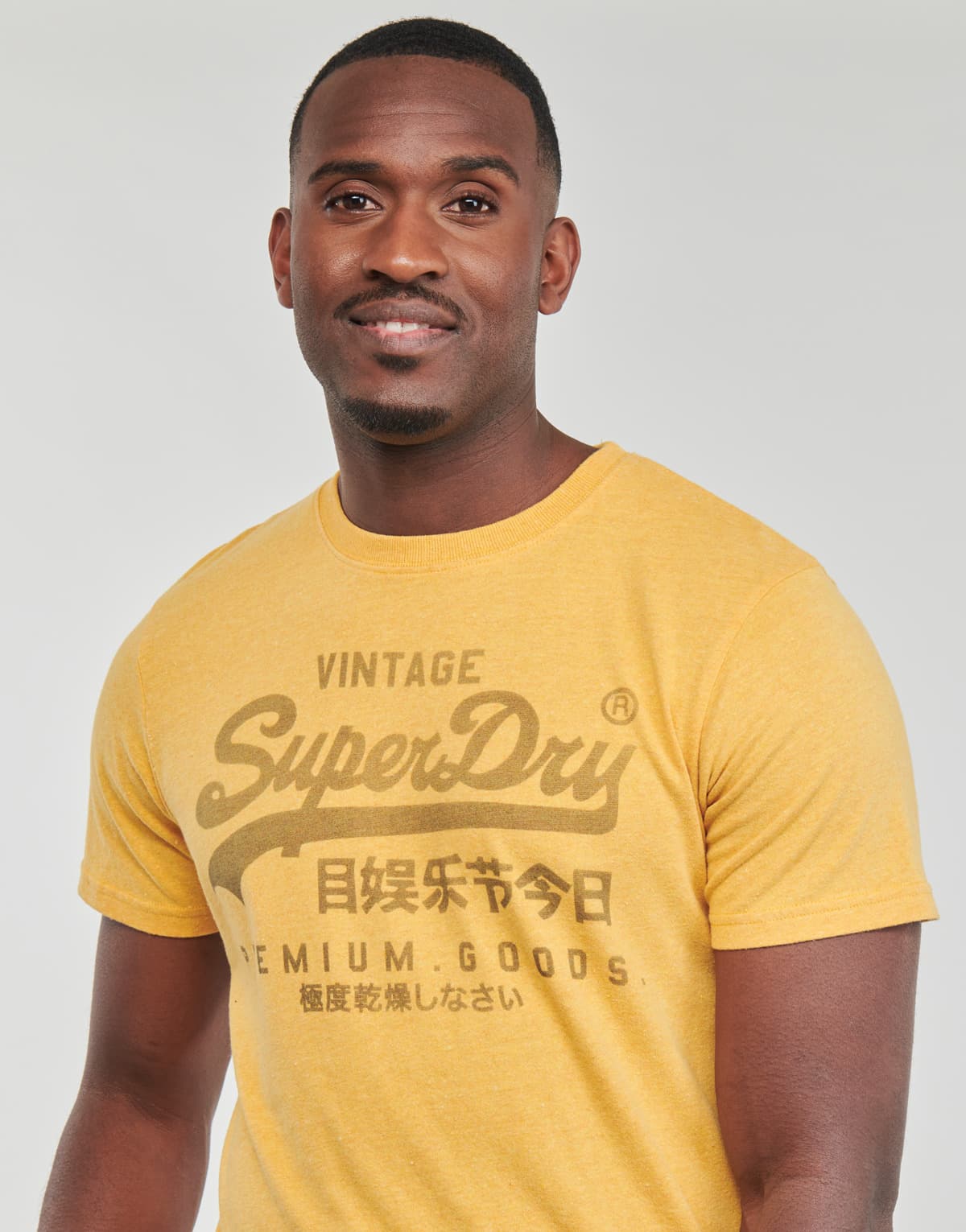 Men's T-Shirts Superdry Yellow
