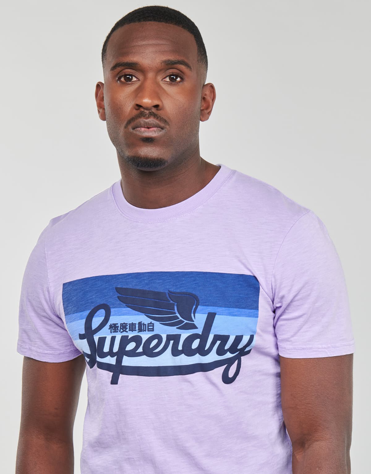 Men's T-Shirts Superdry Purple
