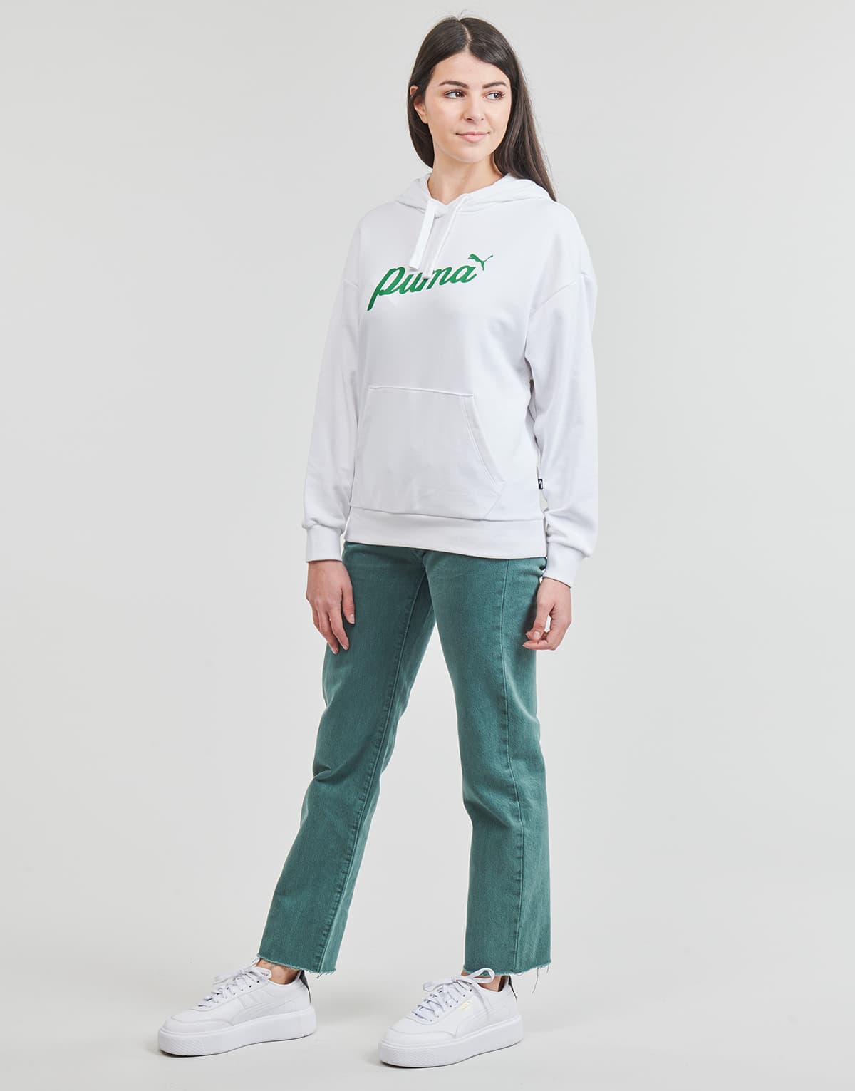 Women's Sweatshirts Puma White